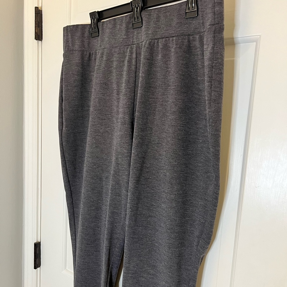 Ruby Rd Gray Pull On Pants Size 1x - image 1